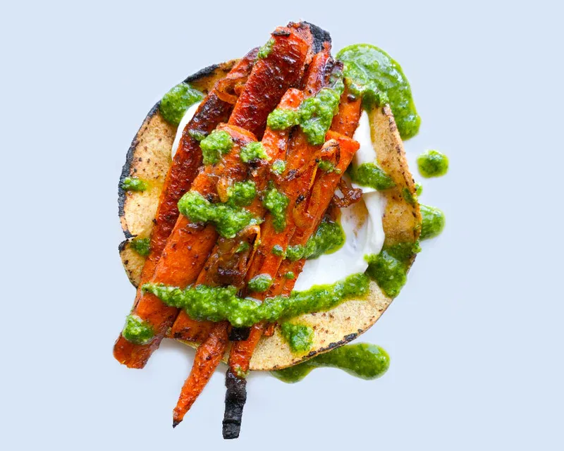 Salsa Verde and Carrot Taco Recipe