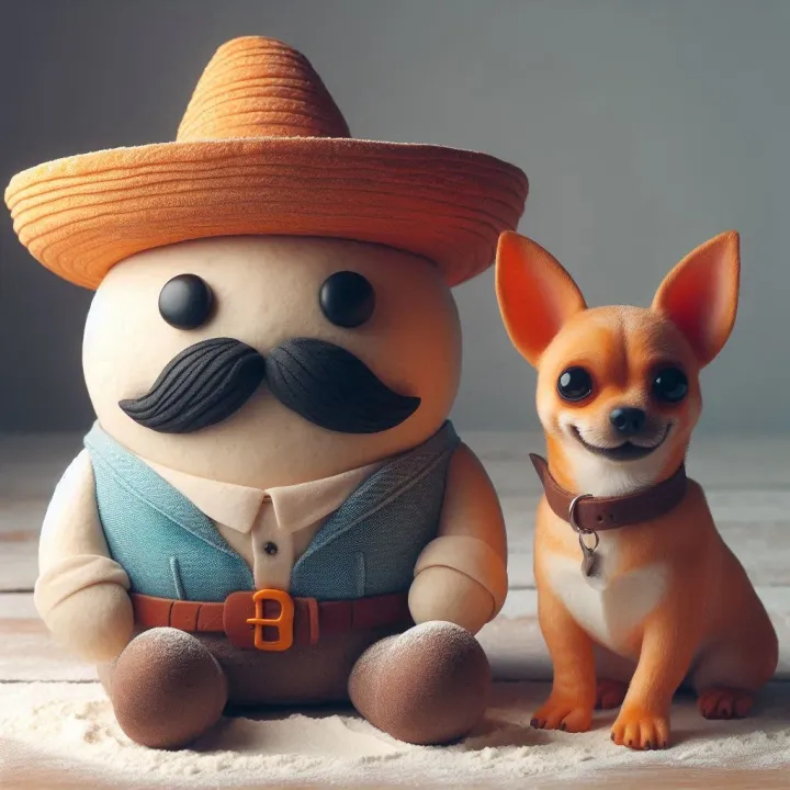 The adventures of Mr. Nixtamal and his trusty companion "Dough"