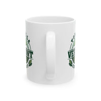 11 oz Classic Emblem mug, handle view