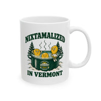 11 oz Nixtamalized in Vermont mug, side 2 view