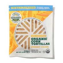 4 Inch Organic Stone Ground Corn Tortillas